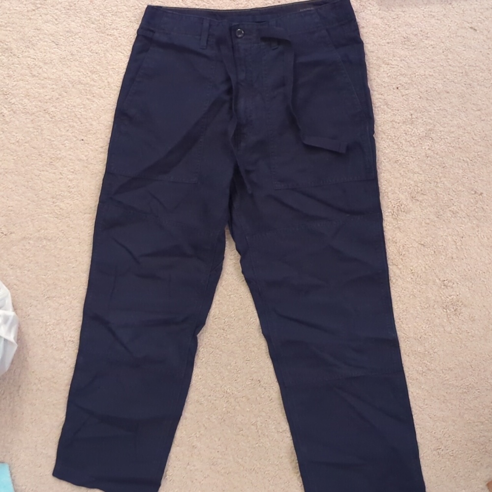 J Crew Dock Pants in Navy Men's 32w
